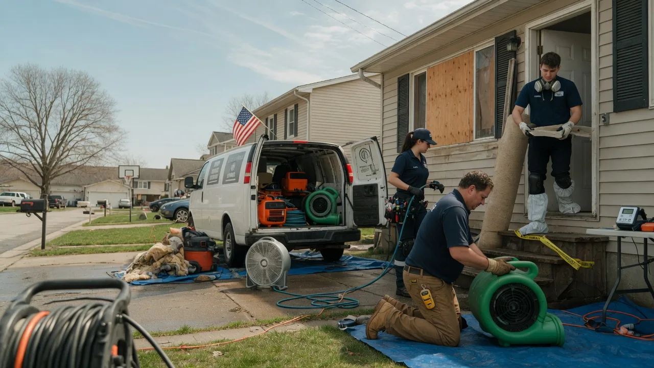 Water Damage Restoration in Oxford, IN near me